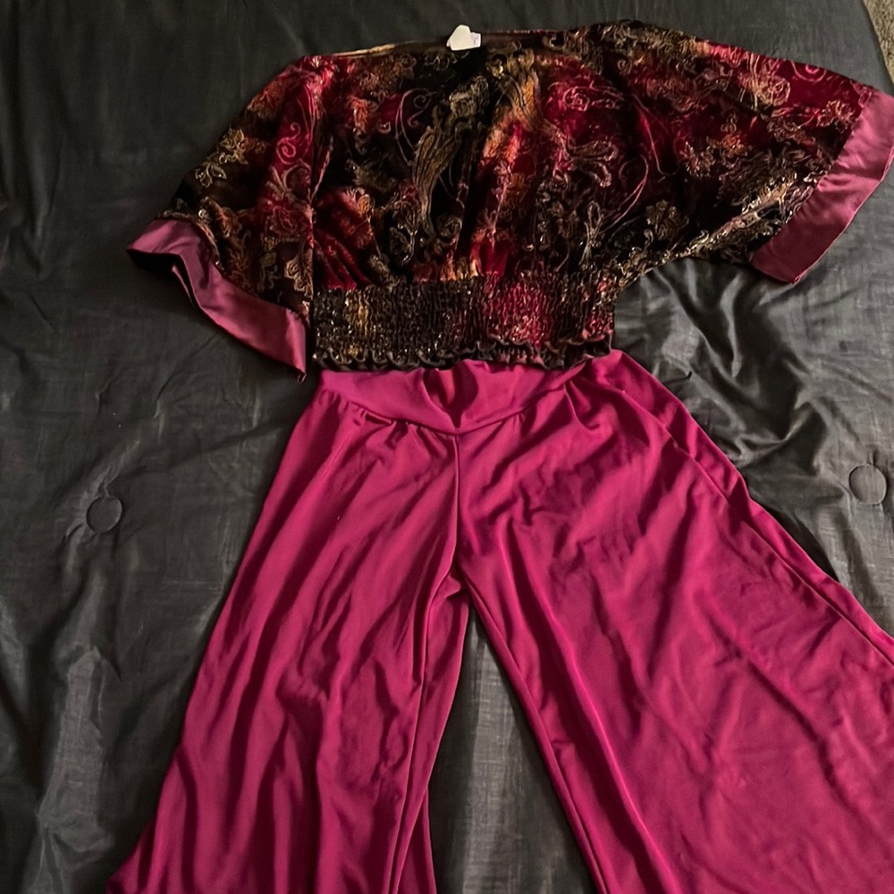Dress shirt and top outfit